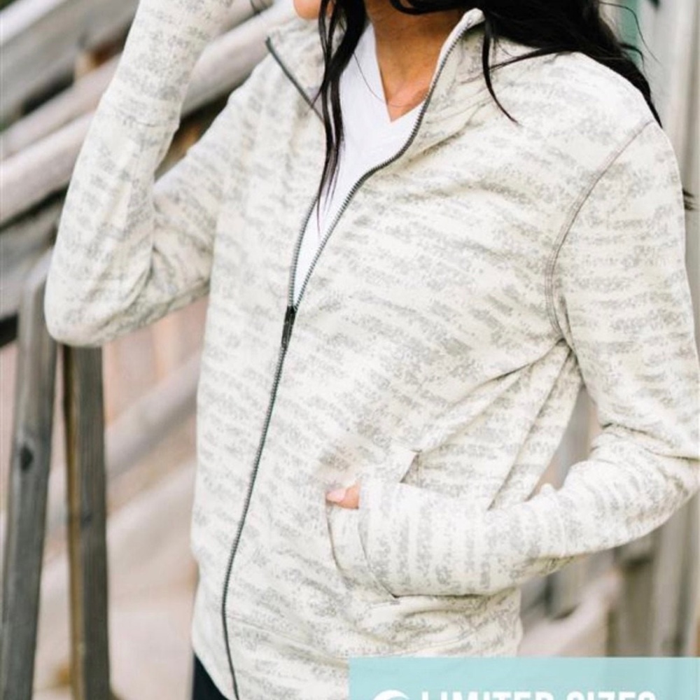 ZYIA Active Cream Combo Jacket